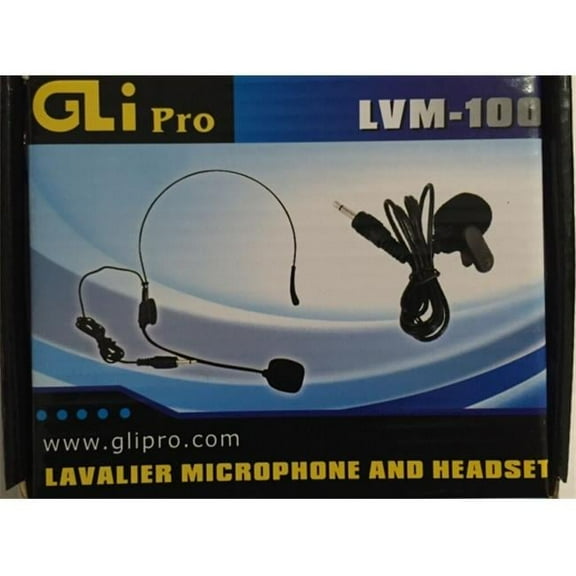 Gli Pro LVM-100 Lavalier Headset