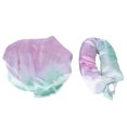 thumbnail image 1 of Bollo rizador sin calor, rizador sin calor Tie Dye satén rizador sin calor bollo rodillo sin calor grado profesional, 1 of 8