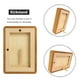 thumbnail image 3 of Marco de fotos de mesa de madera natural, 5x7/4x6, 3 of 8