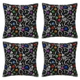 Halloween Pillow Covers, halloween skull design Throw Pillow Covers