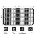 thumbnail image 5 of Black and White Small Checkered Pattern Door Rugs,Washable Non Slip Door Mats Indoor,Decorative Door Mats,Entry Mat Indoor for Entrance,Bedroom,Kitchen,Bathroom,30"x17", 5 of 6