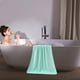 thumbnail image 5 of Toalla de Baño de Terciopelo con Piña | Poliéster Altamente Absorbente, Suave y de Secado Rápido | Engrosada para Spa en Casa, Salón, Piscina, Playa | Sin Pelusa | 27.56x55.19in | 1 Pieza | Varios, 5 of 6