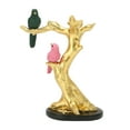 thumbnail image 4 of Escultura de pájaro de la suerte estatuilla de pájaro de rama hecha a mano exquisita coleccionable para sala de estar para oficina ANGGREK Otros, 4 of 8