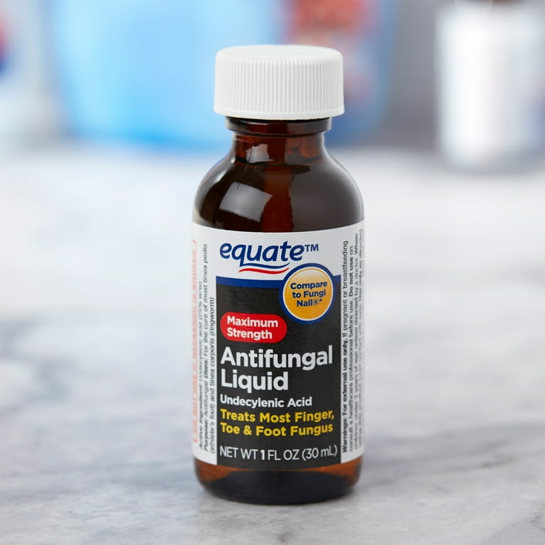 Equate Antifungal Liquid Nail Solution, undecylenic acid toenail fungus