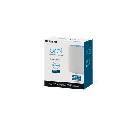 NETGEAR - Orbi AC2200 Tri-Band Mesh 4G LTE Wi-Fi Router