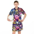 thumbnail image 6 of Boys Kirby Short Sleeve Mesh T-Shirt And Shorts Outfit Set Summer Clothes Set for Kids, 6 of 7