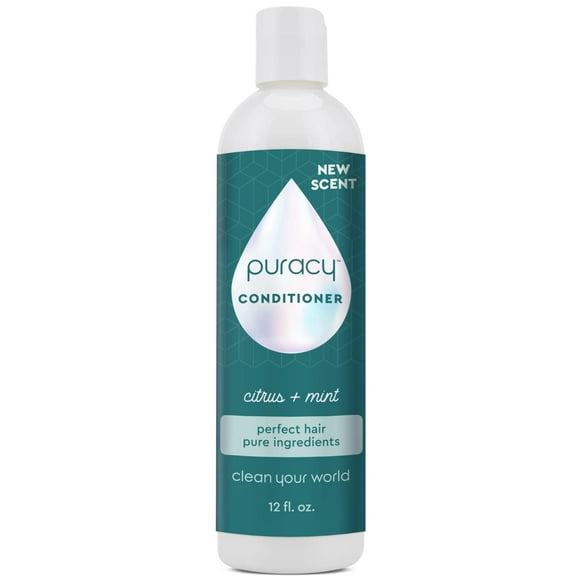 Acondicionador Puracy Lo mejor para cabello fino, medio y tratado con color El cabello perfecto con ingredientes puros se mantiene más limpio y sedoso por más tiempo Acondicionador 99,3% natural (12 o
