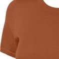 thumbnail image 5 of Tittly T Shirts for Women Going Out Tops Women's Casual Basic Going Out Crop Tops Slim Fit Short Sleeve Crew Neck Tight T Shirts Spring Tops for Women Tshirts Shirts RD2 L, 5 of 6
