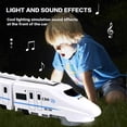 thumbnail image 3 of Electric Train for Kids - Battery Operated Train Toy with Lights and Sounds, Locomotive Play Toy Vehicle for Kids Christmas Birthday Gifts, 3 of 5