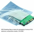 thumbnail image 4 of Uxcell 50Pcs Anti Static Bags ESD Shielding Bag Flat Open Top Anti Static Bag 6x7 Inch(150x180mm), 4 of 6