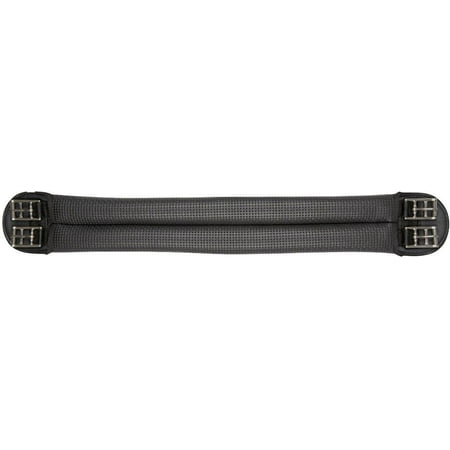 Collegiate Girth - Collegiate Straight Dressage Elastic Girth (Black, 20)
