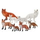 thumbnail image 2 of Juego de Figuras de Animales de 8 Piezas, Figuras de Animales, Juego de Decoración de Escritorio, Adornos para Tartas, 2 of 9