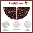 thumbnail image 4 of KLL BBQ Christmas Tree Skirt 48" ,Party Decorations Farmhouse for Christmas Decorations Holiday Party, 4 of 6