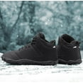 thumbnail image 2 of Hiking Shoes Barefoot Men's Winter Warm Zero Drop Snow Boots Outdoor Waterproof Anti-Slip Wide Toe Box Five Finger Sneakers, 2 of 9
