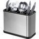 thumbnail image 1 of Organizador de utensilios de cocina, escurridor de cubiertos de acero inoxidable para un drenaje fácil, soporte para utensilios a prueba de óxido que ahorra espacio con diseño antideslizante para uso, 1 of 7