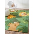 thumbnail image 2 of Nuloom 3' 5" x 5' 5" Hand Tufted King Of The Jungle Rug in Green, 2 of 2