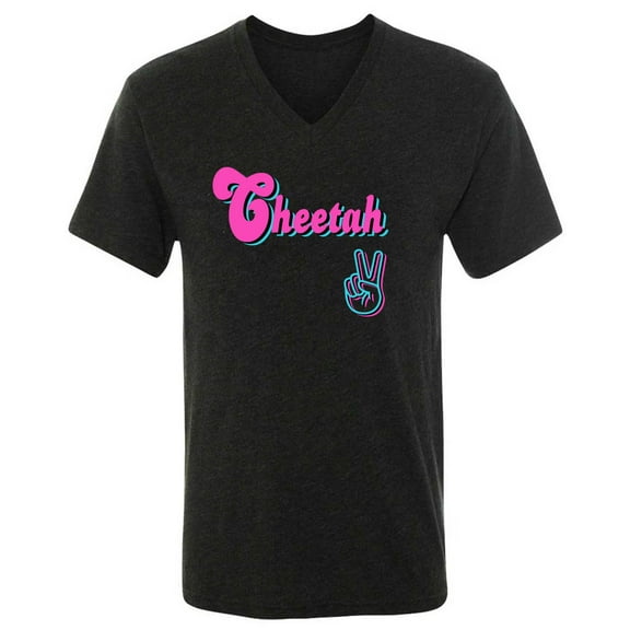 MENS V NECK Dolphins Vice City Cheetah Tyreek Hill T-Shirt