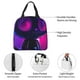 thumbnail image 4 of Fotbe Neon Toy Cat Reflections Bolsa Térmica con Estampado y Forro de Aluminio Grueso Bolsa de Almuerzo con Bolsillo Frontal para Hombres y Mujeres, Ideal para Trabajo, Escuela, 4 of 8