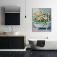 thumbnail image 3 of Stupell Industries Modern Vintage Bathtub Bouquet Overgrowth Canvas Art, 36 x 48, by The Prints Vibe, 3 of 8