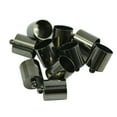thumbnail image 1 of GUOOL 10Pcs 10mm Brass End Cap Kumihimo Rattail Cord DIY Jewelry Making Black, 1 of 4