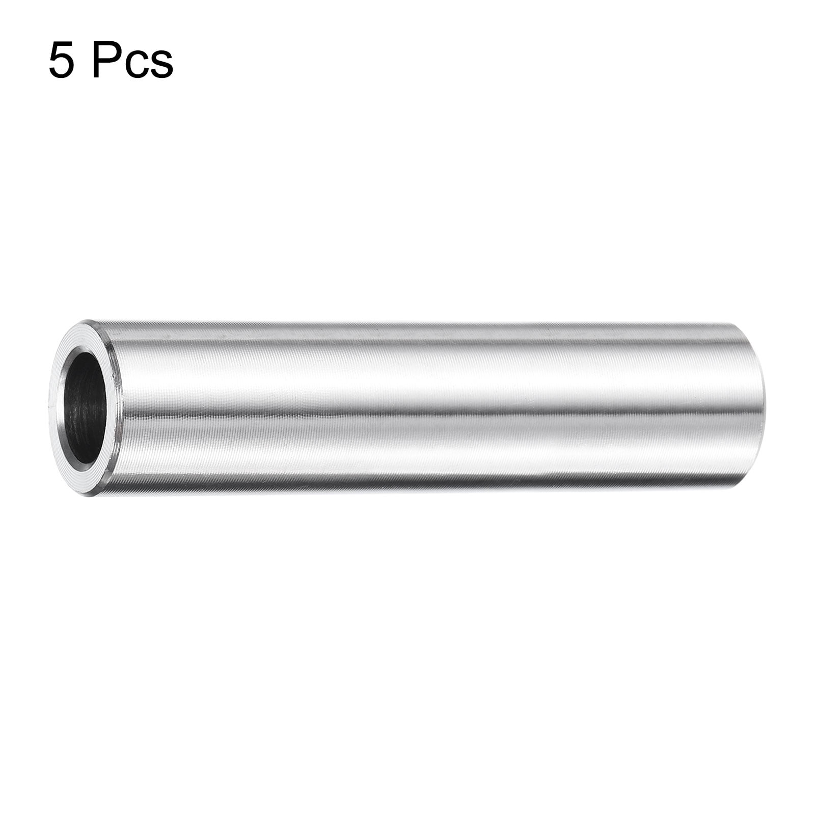 5 Packs Stainless Steel Spacer 5/16" Bore x 1/2" OD x 2" Length