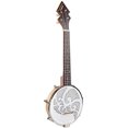 thumbnail image 1 of 26 Inch Banjo Banjolele Ukulele 4String VintagePlated with Carrying Bag Electronic Tuner, 1 of 8