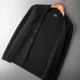 thumbnail image 2 of Ropa para hombre Suéter de punto negro con cuello en V Cárdigan liso para hombre Color sólido Talla grande Overfit Casual Estética antigua Meme Street X, 2 of 4