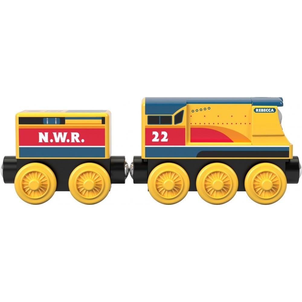 wooden rebecca train