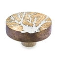 thumbnail image 6 of Mascot Hardware Thunder Crack White 1-7/10 In. Wooden Round Knob - Pack of 20, 6 of 9