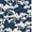 Navy Blue & Gray, variant on NextWall Cyprus Blossom Peel and Stick Wallpaper (Navy Blue & Gray)