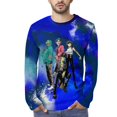 thumbnail image 4 of Gorillaz Men's Long Sleeve T Shirt 3D Printed Fashion Tee Shirts Top Soft Comfortable Daily Shirt, 4 of 6