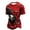 Style03_Red, variant on 2026 Soccer Game Jersey Shirts for Women National Jersey Soccer Fan Shirts with Eagle Germany Flag V Neck Short Sleeve Top Game Day Outfit XS-5XL