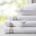 thumbnail image 4 of Croscill Signature Hem 300TC Cotton Sheet Set in Taupe Queen, 4 of 6