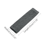 INSPIRE CHIC Womens Fingerless Elastic Winter Thick Arm Warmers Gloves Gray