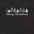 thumbnail image 4 of Inktastic Merry Christmas with Trees Women's Plus Size T-Shirt, 4 of 5