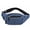 Blue, variant on Fanny Packs for Women for Men with Adjustable Strap Zipper Pockets Medium Solid Bags Waterproof Classic Bag 1 PC Purple