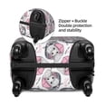 thumbnail image 2 of Fuzoiu Poodle Dog Print Suitcase Cover,Washable Luggage Covers for Suitcase,Elastic Luggage Protector Cover,Scratch Resistant Travel Suitcase Covers-Small, 2 of 7