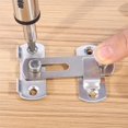thumbnail image 4 of Door Latch Lock for Door and Window Sliding Lock bar Bolt barn Sliding Latch (180 Degree), 4 of 7