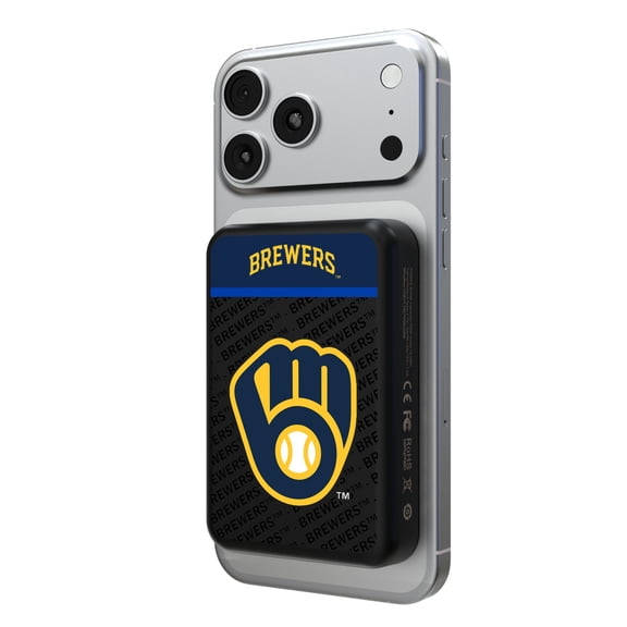 Milwaukee Brewers Endzone Plus Wireless Power Bank