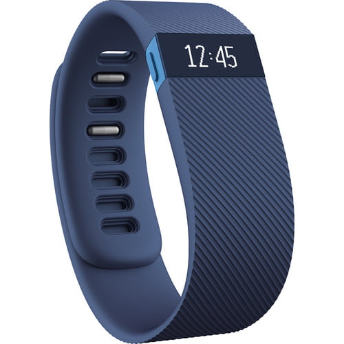 Fitbit - Charge Wireless Activity Tracker (Large) - Blue