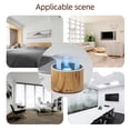 thumbnail image 4 of Portable Mini Humidifier, Essential Oil Diffuser 400ml Aromatherapy Essential Oil Diffuser with Night Light Timer Personal Desktop Mini Humidifier Auto Shut Off for Home Bedroom, 4 of 7