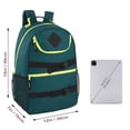 thumbnail image 6 of 24 pack Two Tone Adventure Trail Multipocket Bungee Cord Backpacks in Male Color pack 3, 6 of 7