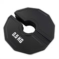 thumbnail image 1 of Gimnasio Micro-Plates Dumbbell Fractional Weight Disc Rubber Fractional Weight Discs Add-On Change Negro 0.5kg, 1 of 7