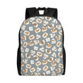 thumbnail image 1 of Fotbe White Popcorn Mochila de Viaje para Laptop, Mochila Ejecutiva Delgada y Resistente 15.6", 1 of 8