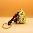thumbnail image 3 of Qarigey Colgantes de latón con patrón de loto de calabaza, colgante dorado a prueba de decoloración, accesorio de joyería resistente, collar, regalo Accesorios de disfraces Type1 Loto hueco Qarigey AP016745-02, 3 of 6