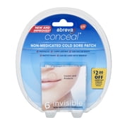 Abreva Conceal Invisible Cold Sore Patch 6 ea