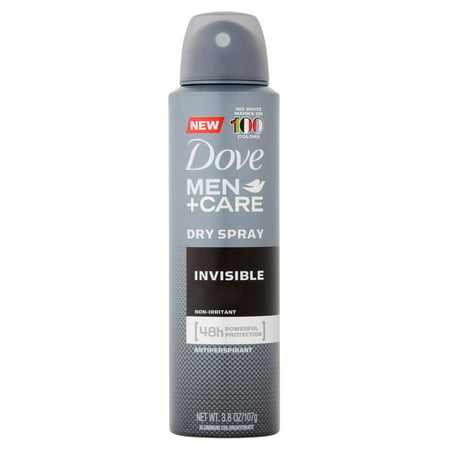 Dove Men+Care Invisible Dry Spray Antiperspirant, 3.8 oz - Walmart.com