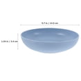 thumbnail image 2 of FOMIYES 12Ud Plato Redondo Para Con Borde Y Base Antideslizante Para Uso Diario, 2 of 8