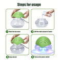 thumbnail image 5 of Leaf Humidifier 1800ML Large Capacity Ultrasonic Cool Mist Humidifier with Green LED Color Changing Lights, Air Freshener,Green, 5 of 8