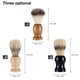 thumbnail image 5 of Brocha de afeitar para barba de hombre, para peluquería, limpieza facial, cuidado personal, herramienta de afeitado, brocha de afeitar con mango de ABS, 5 of 7